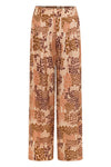 CAROLINA K PANTALON MULTI LEOPARD BROWN