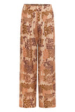 CAROLINA K MULTI LEOPARD BROWN PANTS 