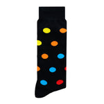 SKUNK SOCKS SPIRAL DOTTED