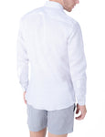 SUNNY PATOCHE CAMISA LINO WHITE