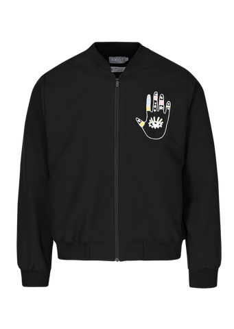 LOVE &amp; ROSES MYSTIC BLACK JACKET