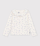 PETIT BATEAU BLUSA LS PANA FLORAL