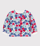 PETIT BATEAU SUDADERA FLORAL MULTI
