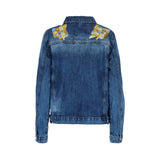 AMOR & ROSAS CHAMARRA DENIM COLOR BLOCK