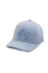 GUIRI GORRA RAYAS GOTICO DENIM