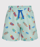 PETIT BATEAU SHORT DE BAÑO MINT ICE CREAM