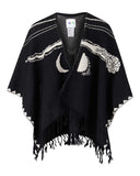 PAYS PONCHO HAND BLACK