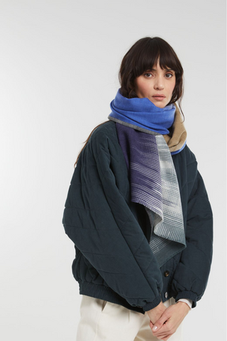 MAPOESIE BUFANDA OSOMOSE BLUE/GREEN