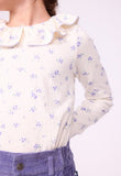 PETIT BATEAU BLUSA LS SOFT FLORAL