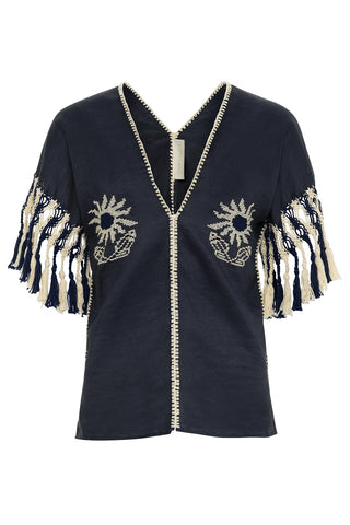 CAROLINA K TOP MILO NAVY