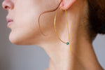METRIC ARETES HILO CON PIEDRA
