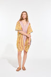 MAPOESI VESTIDO ELIA CELESTE CITRINE UT
