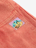 BOBO CHOSES PANTALON TWILL TAXI SAURUS TAG