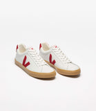 VEJA ESPLAR LOGO LEATH WHI PEPPER NAT WOMAN