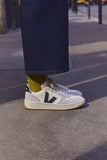 VEJA V10 PRIME LEATH PURE BLACK PARME WOMAN