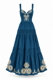 CAROLINA K VESTIDO KUNA DENIM