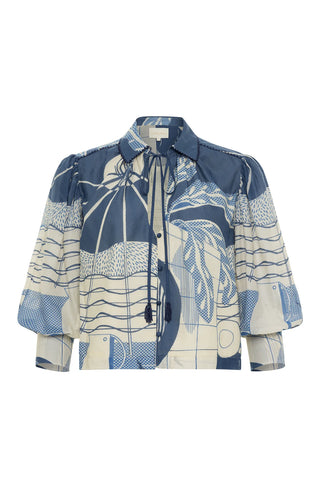 CAROLINA K TOP ELISA PLAYA PRINT
