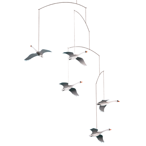 FLENSTED MOBILE SCANDINAVIAN SWAN