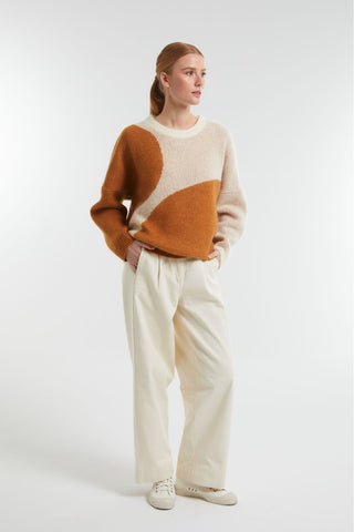 MAPOESIE SUETER NINA BALOON CARAMEL UT
