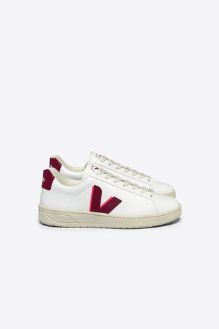 VEJA URCA W CWL WHITE MARSALA ROSE FLUO WOMAN