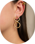 VATTEA ARETES TALI GOLD