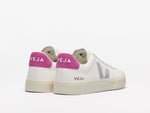 VEJA CAMPO LEATH WHI SILVER ULTRAVIOLET WOMAN