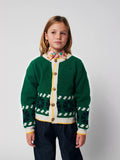 BOBO CHOSES CARDIGAN KALEIDOSCOPE JACQUARD