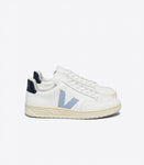 VEJA V-12 LEATHER EXTRA WHITE STEEL NAUTICO MAN