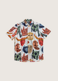 LOVE &amp; ROSES TIE DYE BEIGE SHIRT