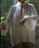 LA TROUPE BLUSA MAGNOLIA CREAM UT