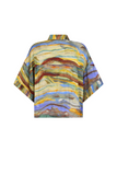 CAROLINA K TOP KIMONO EMERALD MARBLE