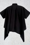 1/8 TAKAMURA BLUSA CUADRO M/C BLACK UT