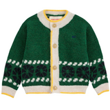 BOBO CHOSES CARDIGAN KALEIDOSCOPE JACQUARD