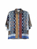 MAPOESIE BLUSA ANDREW POLLEN BLUE UT