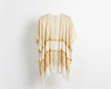 MOCMOC KIMONO CORTO MILAS CRUDO/MOSTAZA UT