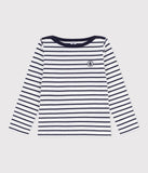 PETIT BATEAU CAMISETA MARINERA MARSHMALLOW