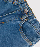 PETIT BATEAU PANTALON DENIM RESORTE BLUE