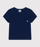 PETIT BATEAU CAMISETA SS POCKET NAVY