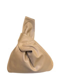 JUANA DE MEXICO KNOT BAG BEIGE