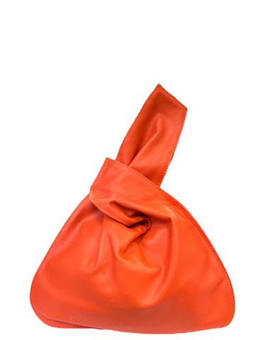 JUANA DE MEXICO KNOT BAG ORANGE