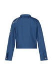 AMOR & ROSAS CHAMARRA SERPENT BLUE