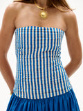 CAROLINA K VESTIDO MALLA BOAT STRIPE