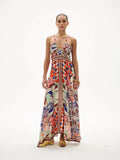 CAROLINA K VESTIDO JOYCE PUNTA PRINT