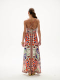 CAROLINA K VESTIDO JOYCE PUNTA PRINT