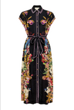 CAROLINA K KAFTAN VALERIE DIVINE BIRDS  BLACK