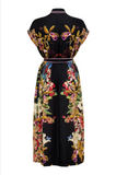 CAROLINA K KAFTAN VALERIE DIVINE BIRDS  BLACK