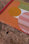 MAPOESIE TERRACOTTA ABSTRACT TOWEL