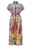 CAROLINA K KAFTAN VALERIE FLORAL LILAC XS-M