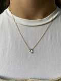 ISHI SIMPLE HERKIMER NECKLACE