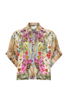 CAROLINA K KIMONO TOP FRESH FLOWERS